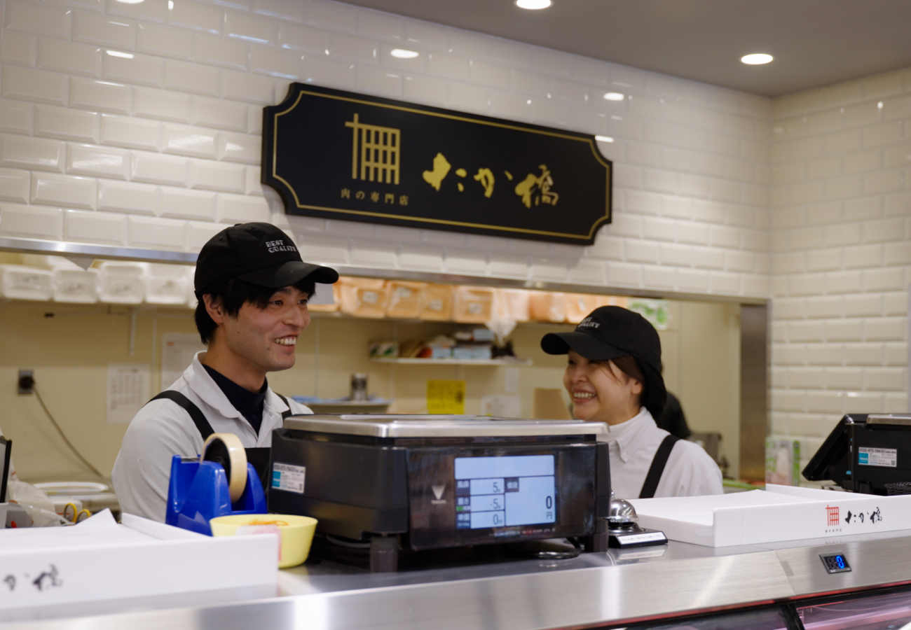 高橋ミート 店舗の様子